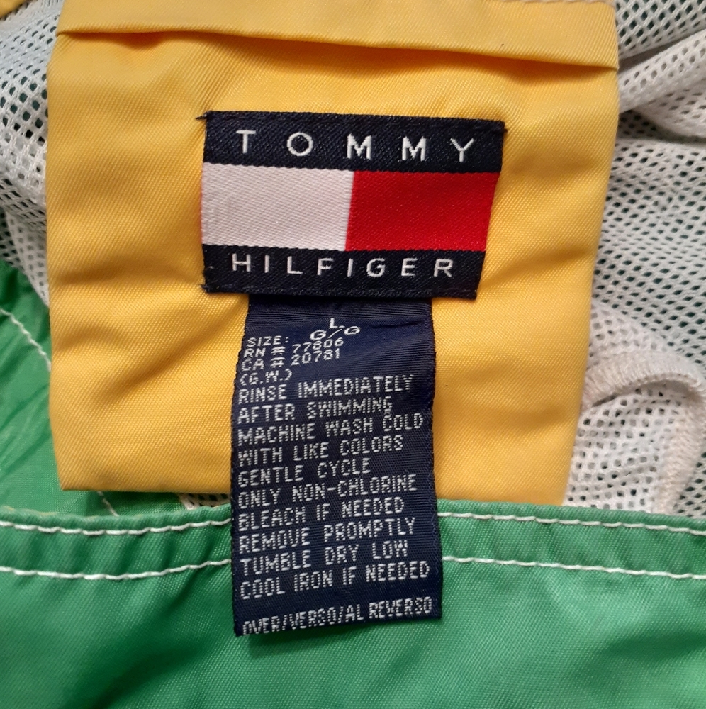 Vintage Tommy Hilfiger Boardshorts Size Large - Picture 5 of 5